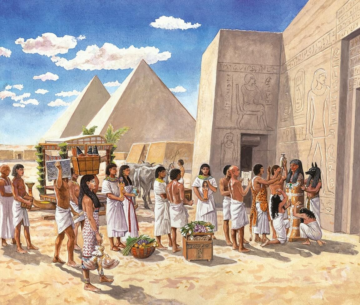 Hallucinogenic cocktails in ancient Egyptian rituals